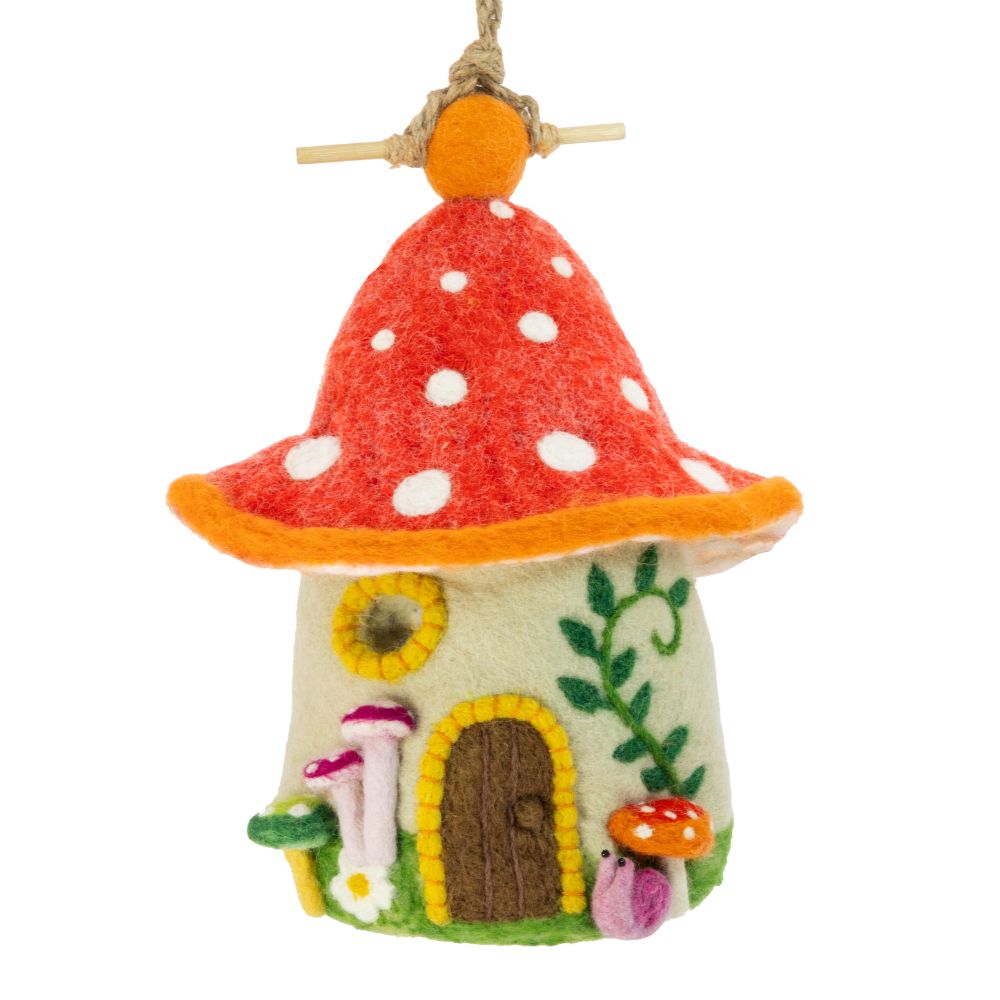 Amazon.com: Dahuiby Mini Mushroom House Building Blocks Kit