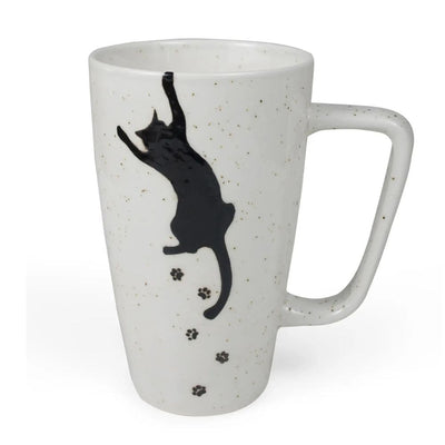 Kitty Prints Ceramic Tall Mug front view