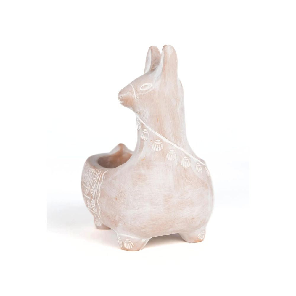 llama planter pot Llama Terracotta Planter