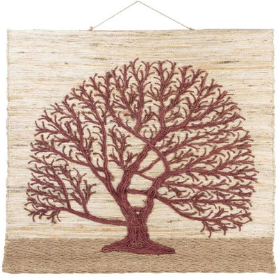 Tree of Life Jute Wall Hanging