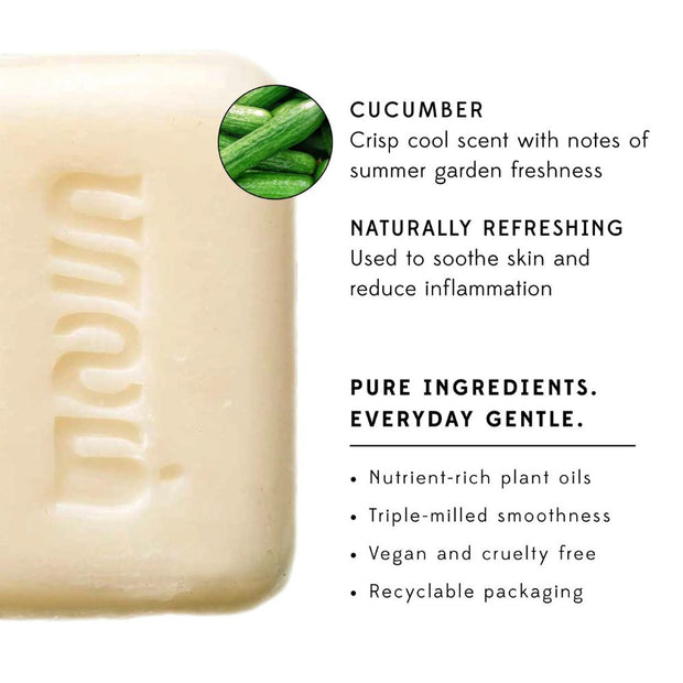 Vegetable Cucumber Scented Soap Bar information facts