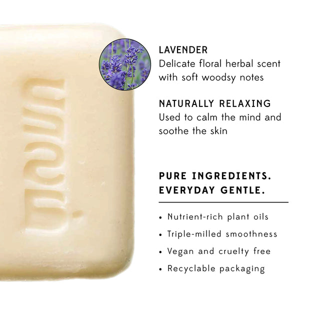 Vegetable Lavender Scented Soap Bar informational facts