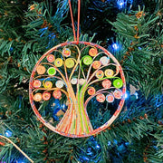 Recycled Paper Quilled Tree of Life Ornament lifestyle