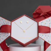 The Gift Hope Heart Gift Set in Gold