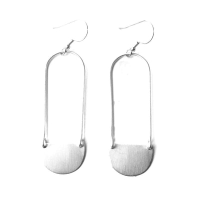 Fair Trade Silver-tone Aliya Dangle Earrings