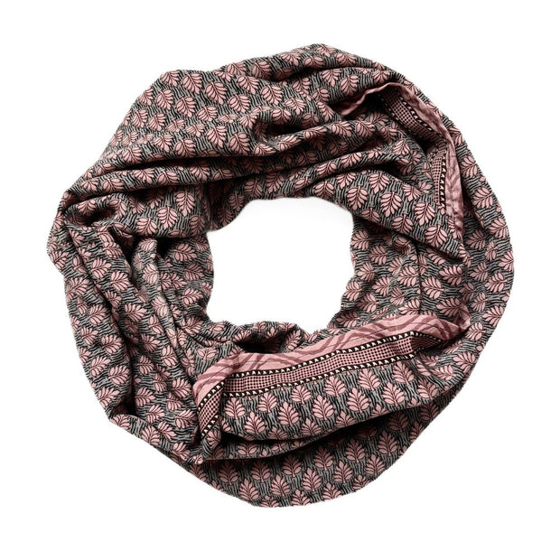 Recycled Silk Sari Infinity Scarf
