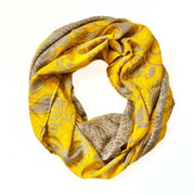 Recycled Silk Sari Infinity Scarf