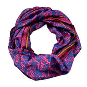 Recycled Silk Sari Infinity Scarf