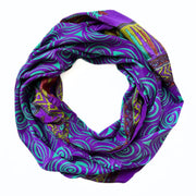 Recycled Silk Sari Infinity Scarf