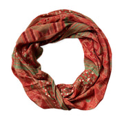 Recycled Silk Sari Infinity Scarf