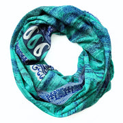 Recycled Silk Sari Infinity Scarf