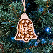 Hand-carved Wood Ornament - Hope lifestyle