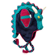 Adult Hand-knitted Adventure Hat depicting a Dragon