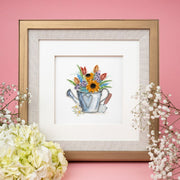 Garden Watering Can Quilled Greeting Card lifestyle