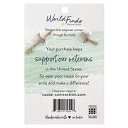 Cause Connection Bracelet - Support Veterans back