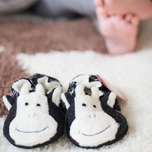 Baby Booties - Cow lifestyle
