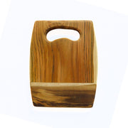 Teak Wood Barrel Cutting Board