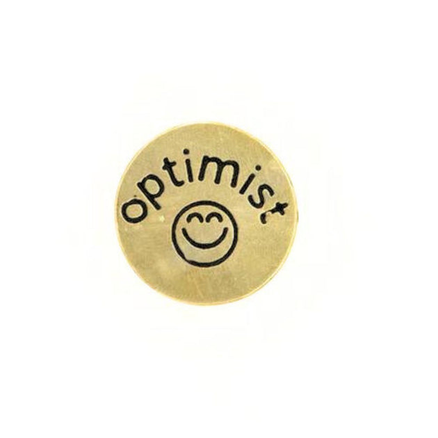 Brass Pin - Optimist – Zee Bee Market LLC