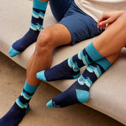 Conscious Step Socks that Protect Oceans blue lifestyle
