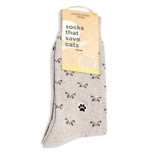 Conscious Step Socks That Save Clever Cats tagged