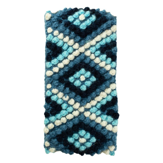 Diamond Hand-knit Ear Warmer - Nordic