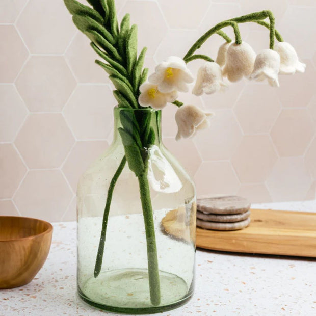 lily flower stem Felt Lily of the Valley Flower Stem – Zee Bee Market LLC