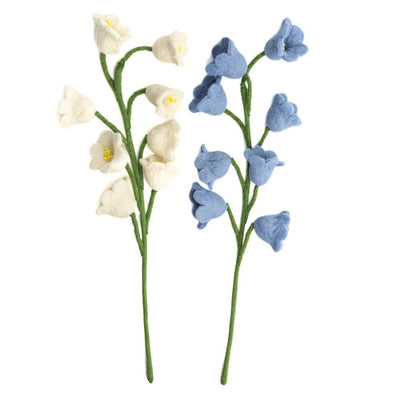felt lily flower Global Goods Partners Felt Lily of the Valley