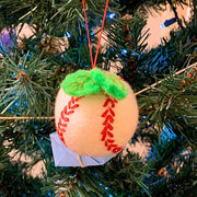 Baseball Felt Ornament lifestyle