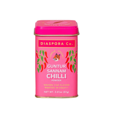 Diaspora Co. Guntur Sannam Chilli Powder 57g tin