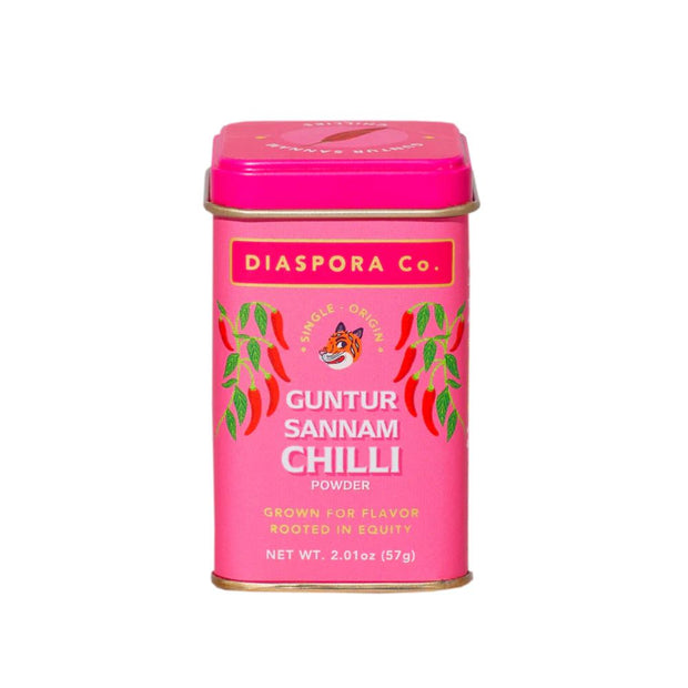 Diaspora Co. Guntur Sannam Chilli Powder 57g tin