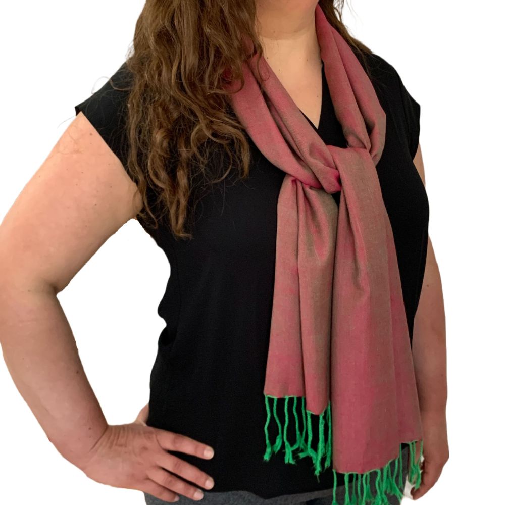 Green Fuchsia Scarf online