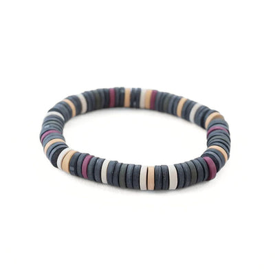 Heishi Disc Bead Bracelet Multicolor