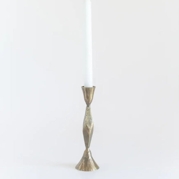 Diamond Hand-Forged Iron Candle Stand
