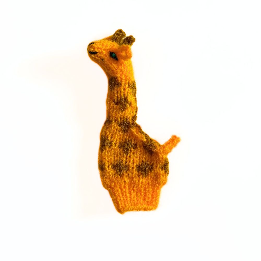 Finger Puppet - Giraffe – Zee Bee Market LLC