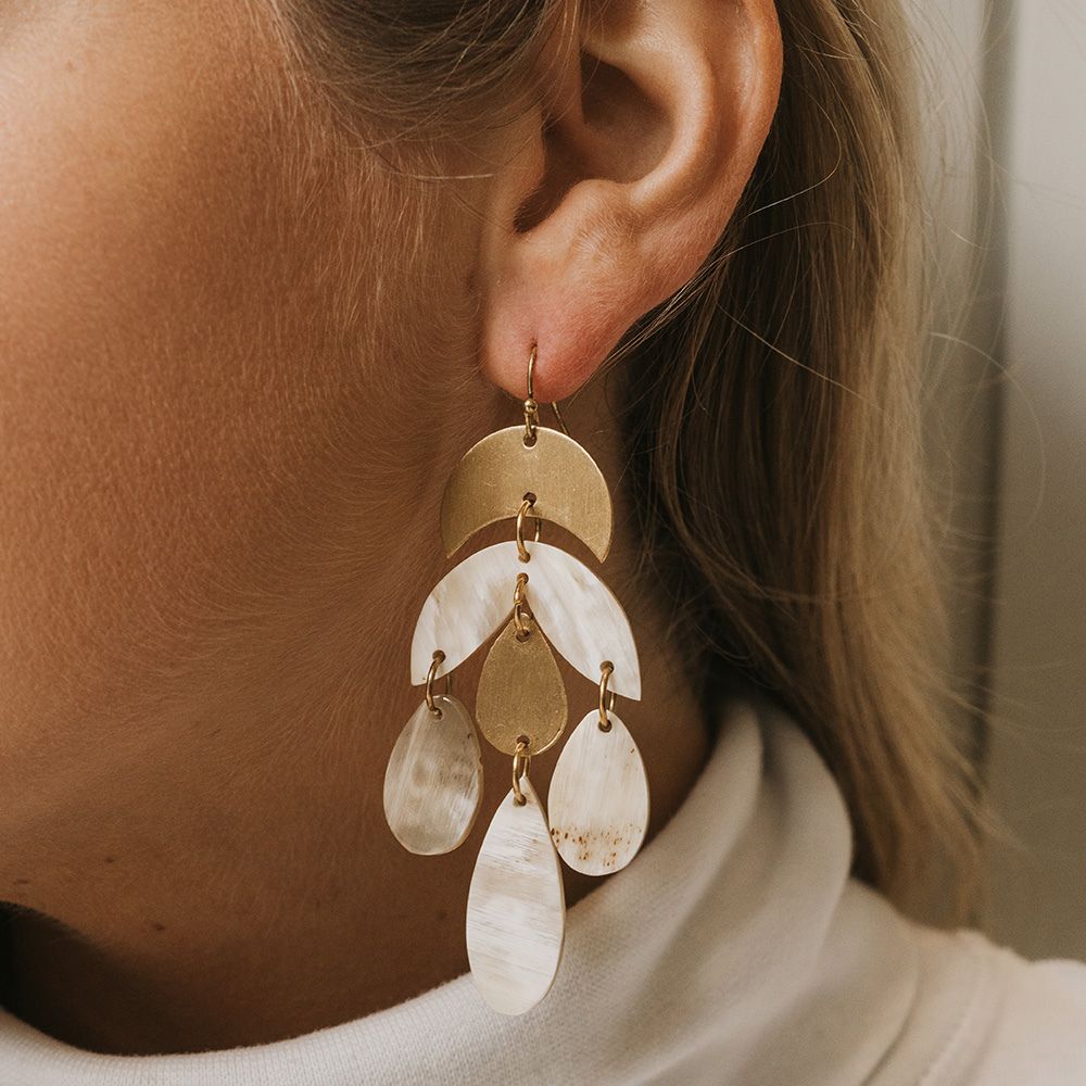 アクセサリー OHOTORO Tear Earrings 14k Gold Teardrop Hoop Earrings – Ferkos Fine Jewelry