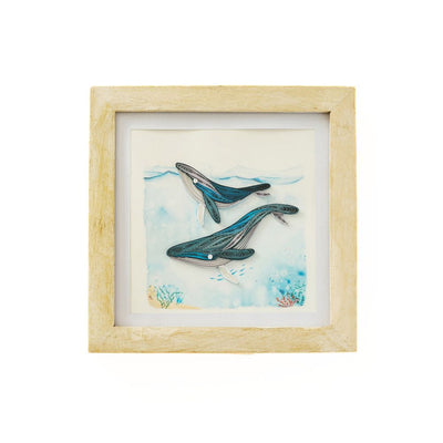 Bimala White Rub Square Frame for 6"x6" quilling cards