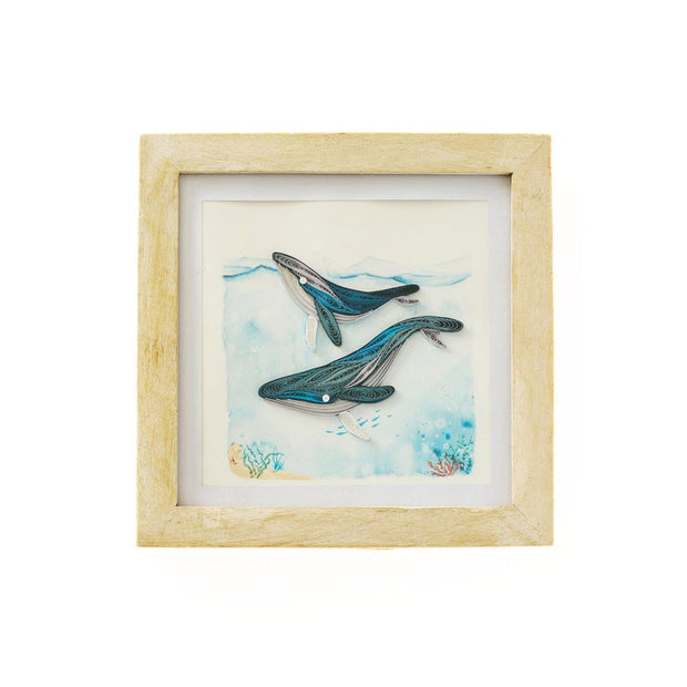 Bimala White Rub Square Frame for 6"x6" quilling cards