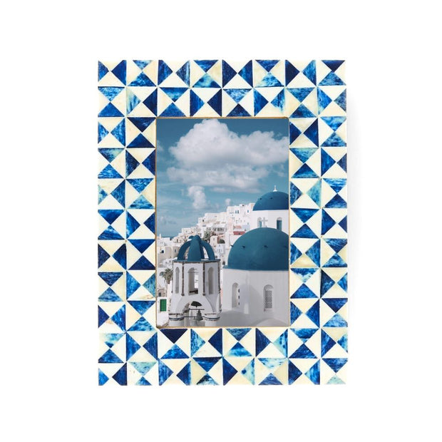 Varuna Cobalt Splash Picture Frame 4