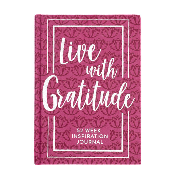52-Week Inspiration Journal - Gratitude front cover