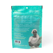JusTea Loose Leaf Herbal Tea Pouch - Peppermint Detox 1.6oz 45g back view