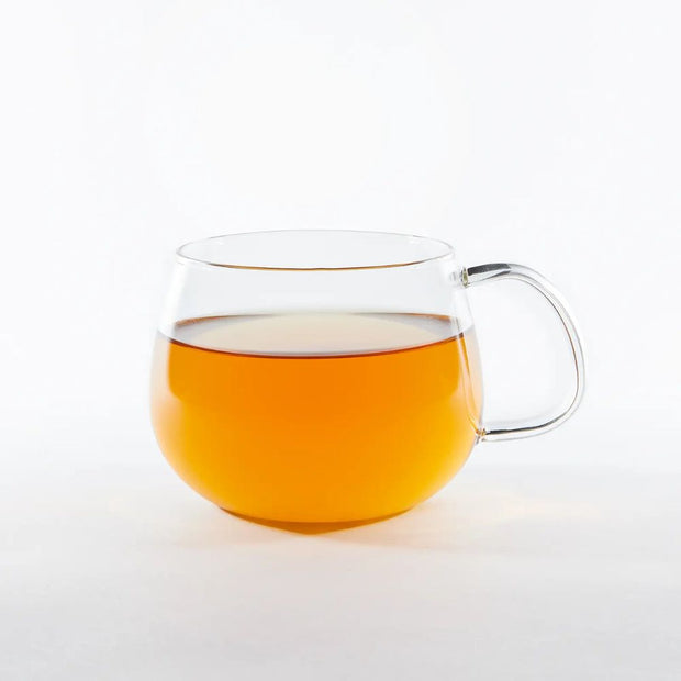 JusTea Loose Leaf Tea Pouch - Purple Chocolate cup