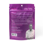 JusTea Loose Leaf Tea Pouch - Purple Mint 2.1oz 60g back view