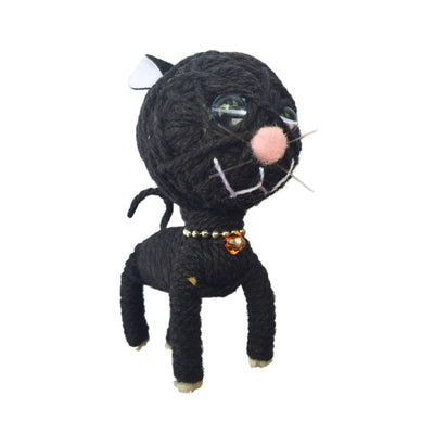 Winston Kitty Kamibashi String Doll Keychain