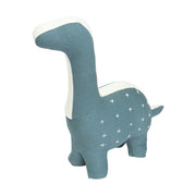 Handmade Stuffed Dinosaur Plush Toy with Kantha stitching