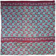 Kantha Reversible Quilted Sari Throw Side B