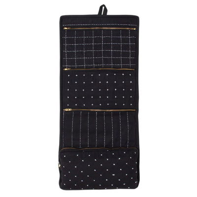 Certified Organic Cotton Large Travel Organizer - Charcoal