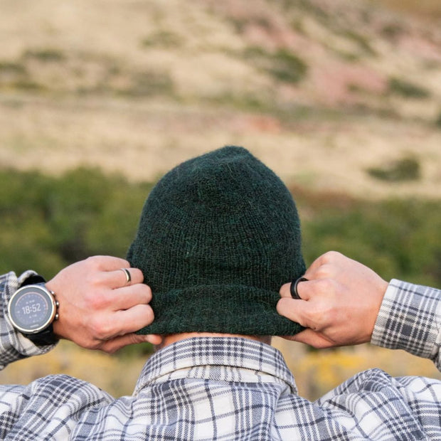 Milkshake Hand-knit Beanie - Forest