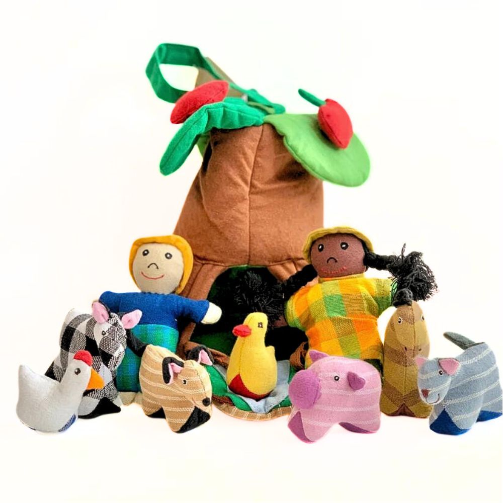 Organic Cotton Playhouse Magical Apple Tree – Zee Bee Market LLC
