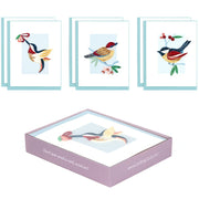 Quilled Decorative Birds Note Card Box Set