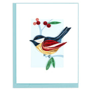 Quilled Decorative Birds Note Card Box Set card 2